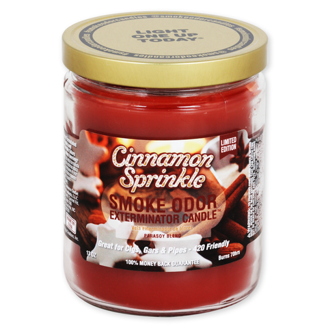 Smoke Odor - 'Cinnamon Sprinkle' Candle - Ltd. Edition (13oz)
