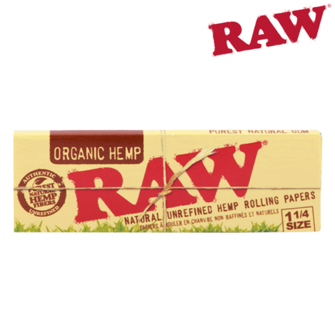 RAW - Organic Hemp Papers (1.25")