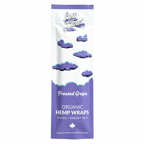 Low Cloud - Organic Hemp Wraps  (Frosted Grape)