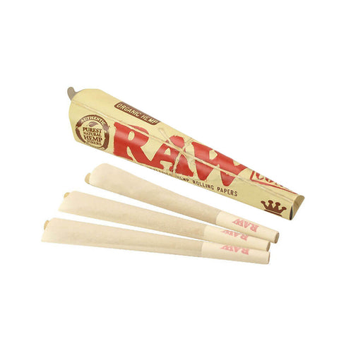 RAW - Organic Cones King Size (3pk)