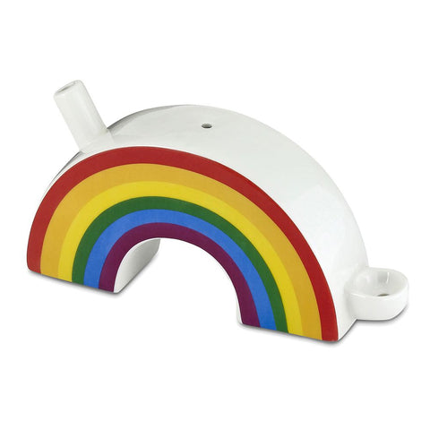 Ceramic Rainbow Pipe (7")