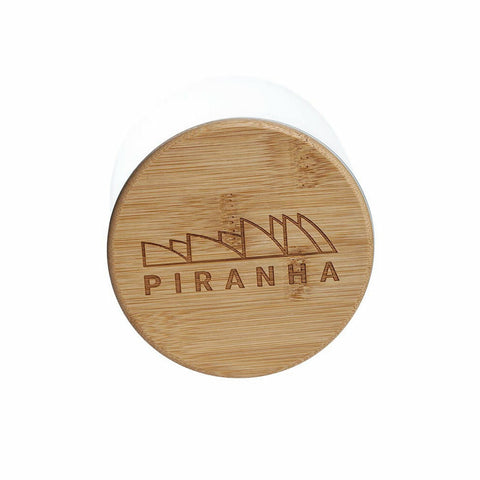 Piranha - Glass Storage Jar w/ Bamboo Lid
