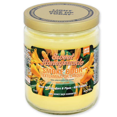 Smoke Odor - Exterminator Limited Edition Candle - Sweet Honeysuckle (13oz)