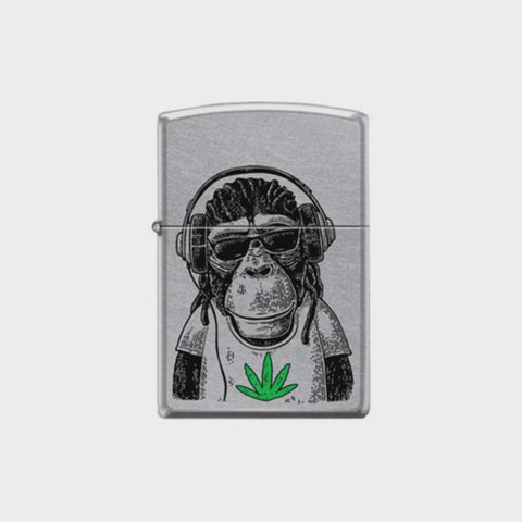Zippo - Monkey w/Weed Tee