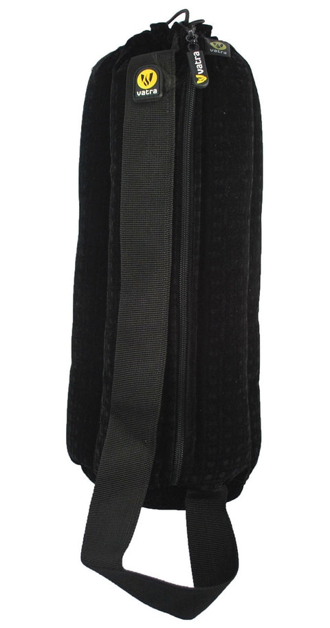 Vatra - Padded Bong Bag w/Zipper & Drawstring (Black Hemp/14")