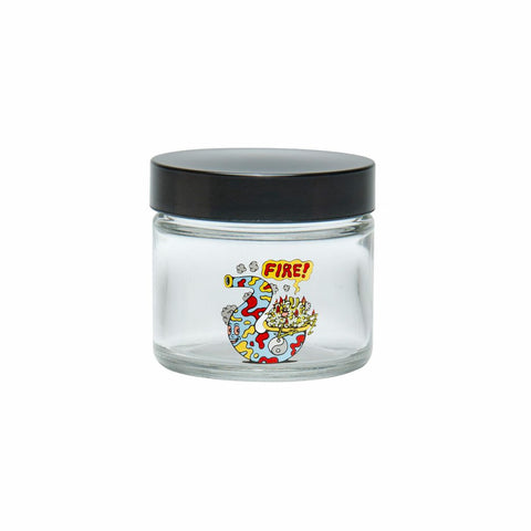 420 Science - Clear Screw Top Jar - Killer Acid - Fire Bud (Small)