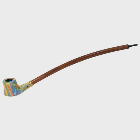 Shire Pipe - Curved Cherrywood Rainbow Bowl (15")