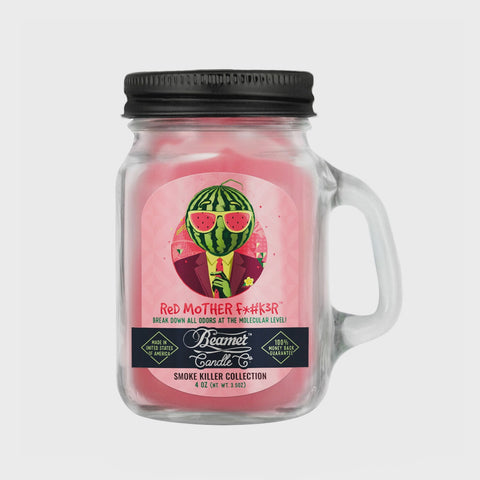 Beamer Candle Co - Red Mother F*#k3r  (4oz Mason Jar)