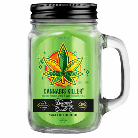 Beamer Candle Co - Cannabis Killer (12oz Glass Mason Jar)