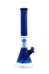 Hoss Glass - Colored Beaker With 8 Arm Tree Perc. (18")