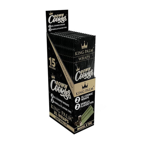 King Palm - XL Wraps + Tips - Crown Cookies (2 Wraps/2 Tips Per Pack)