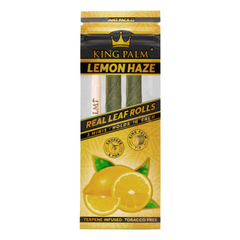King Palm - Mini Lemon Haze (2 pack)