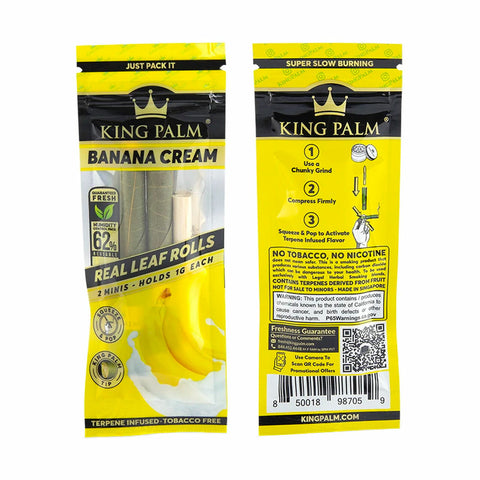 King Palm - Mini Banana Cream (2Pack)