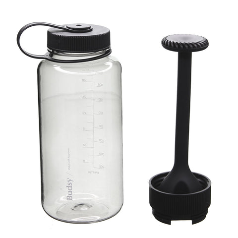 Puffco - 'Budsy' Water Bottle Travel Bong (9.5"/Clear)