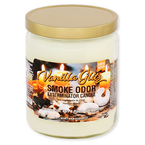 Smoke Odor - Vanilla Glitz Candle - Ltd. Edition (13oz)