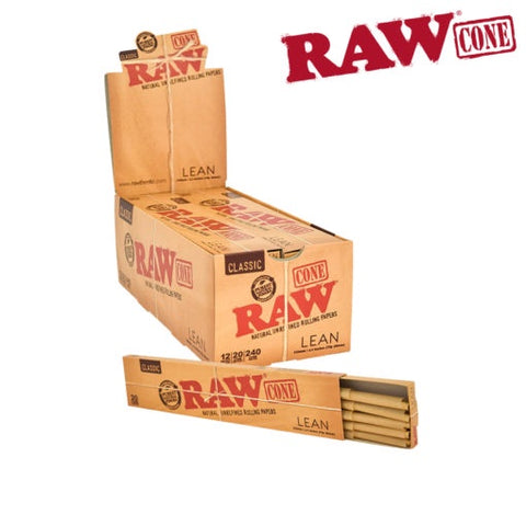 Raw - Lean Cones (20 Per Pack)