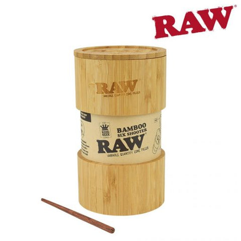 Raw - bamboo six shooter (king size)