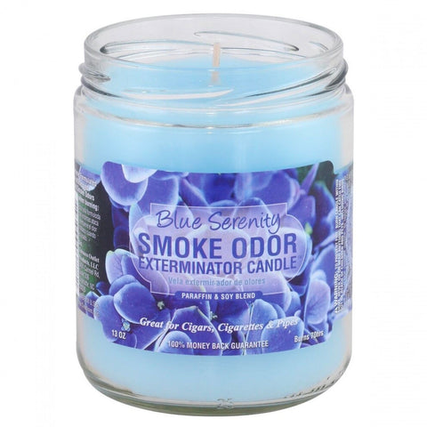 Smoke Odor - Blue Serenity Candle (13oz)