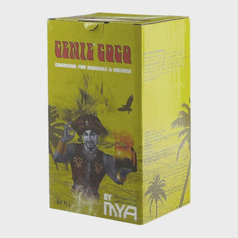 Genie Coco Charcoal Cubes by MYA - Box of 84
